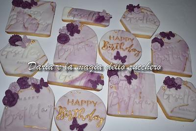 Butterfly cookies - Cake by Daria Albanese