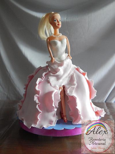 Mi Barbie - Cake by Alexrepostería