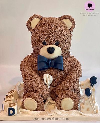 Teddy bear cake - Cake by  Lakshmi iyer