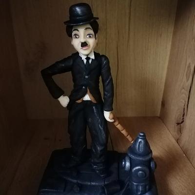 Charlie Chaplin 🤍🖤🤍🖤 - Cake by Marcelica Popa 