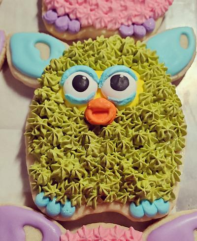 Furby close up  - Cake by LisaB