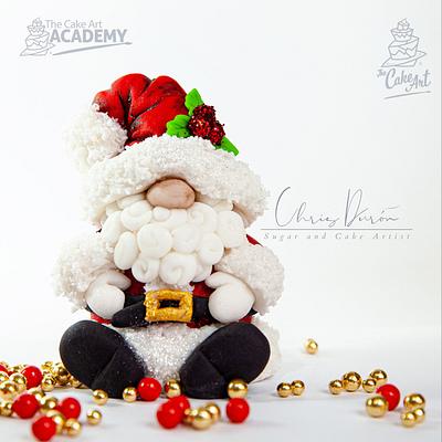 Santa Claus - Cake by Chris Durón from thecakeart.academy