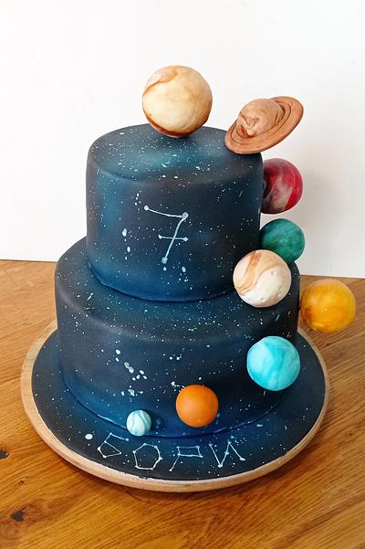 Planets cake - Cake by BoryanaKostadinova