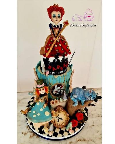 Alice in wonderland - Cake by Sara Stefanelli 