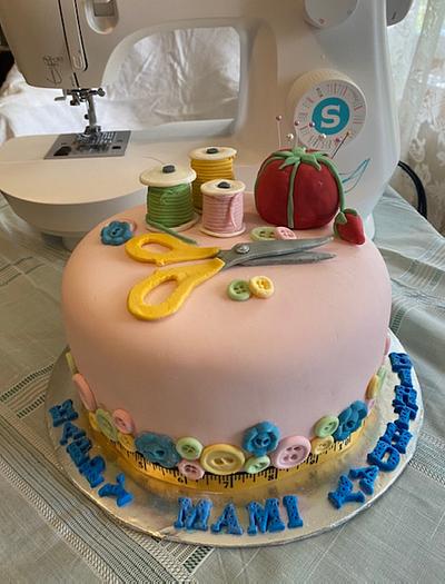 Seamstress cake - Cake by Julia 