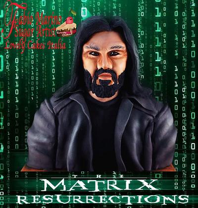 Matrix Resurrections - Cake by Fabio Marino Sugar Artist 