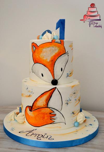 Fox Cake - Cake by Krisztina Szalaba