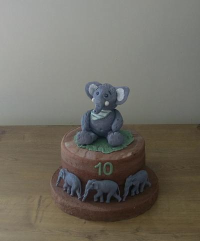 Baby Elephant and Co. - Cake by The Garden Baker