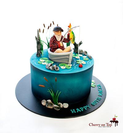 Another fishing cake - Cake by Cherry on Top Cakes