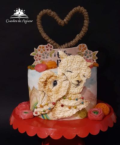 LamaLOVE - Cake by Melissa Ramirez