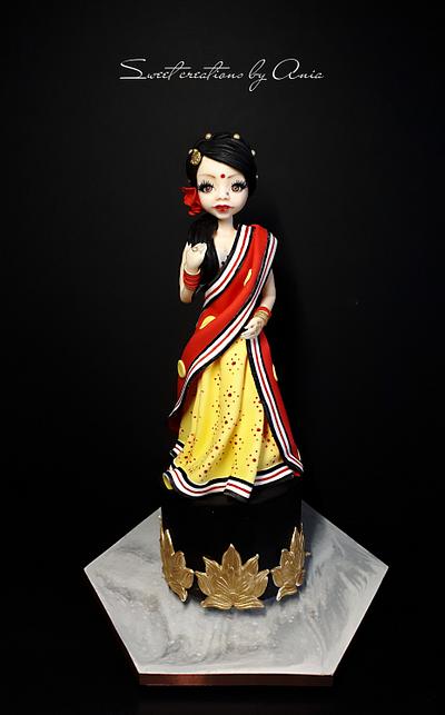 Bangladesh women - Cake by Ania - Sweet creations by Ania