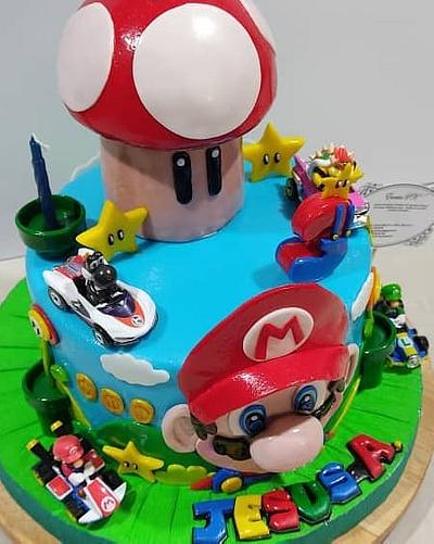 Mario Bros cake - Cake by Eventos Peluches Kids