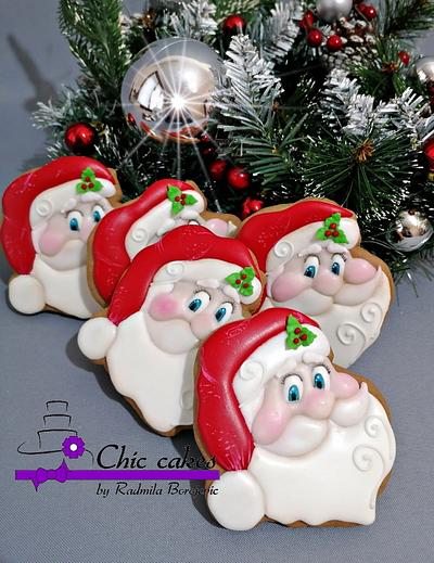 Gingerbread Santa  - Cake by Radmila