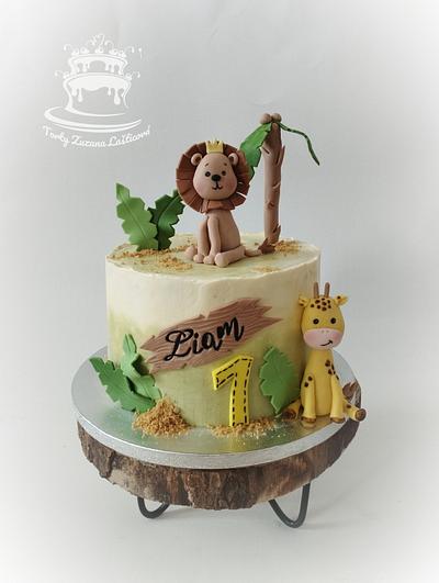 Safari cake for Liam - Cake by ZuzanaL