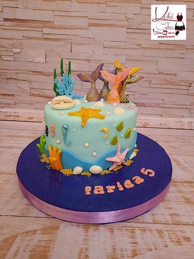 "Mermaid Tail cake" - Cake by Noha Sami