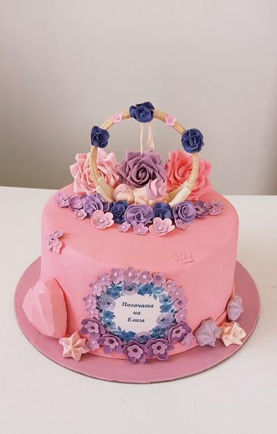 Baby girl cake - Cake by BoryanaKostadinova