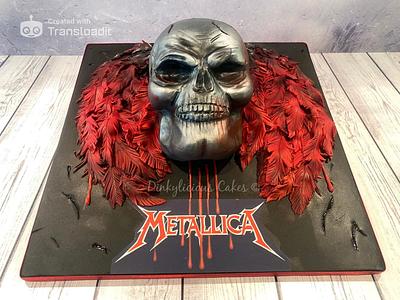 Metallica cake - Cake by Dinkylicious Cakes