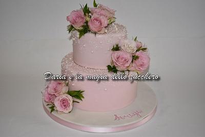 Romantic roses cake - Cake by Daria Albanese