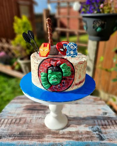 Marvel cake  - Cake by Jana1010