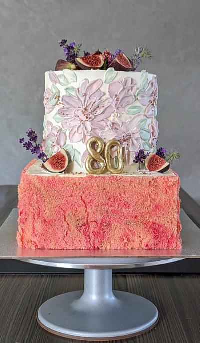 Birthday cake for lady - Cake by Kateřina 