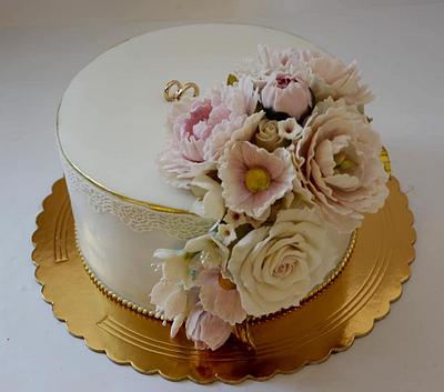 Wedding cake - Cake by Silvia