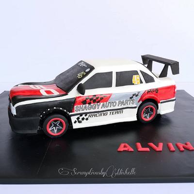 3D Volvo 850 car cake - Cake by Michelle Chan