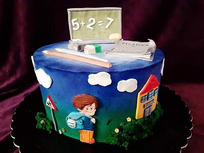 School cake - Cake by Cakes_bytea