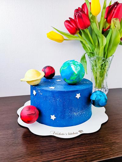 Cosmos cake  - Cake by Vyara Blagoeva 