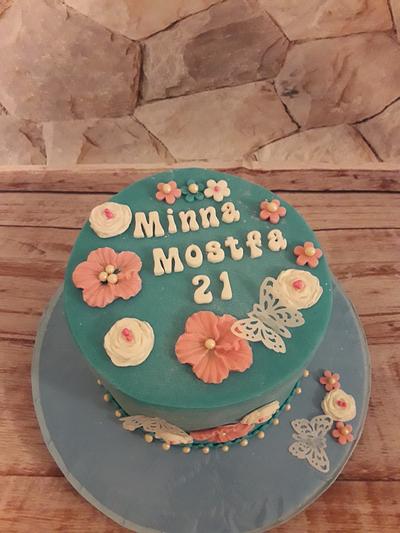 21st Birthday - Cake by Noha Sami