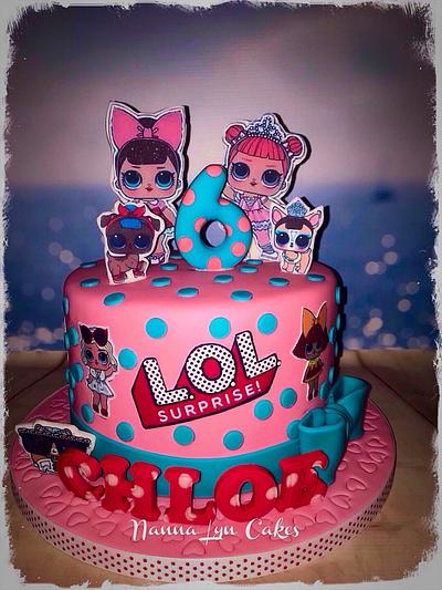 L.O.L. Birthday cake - Cake by Nanna Lyn Cakes