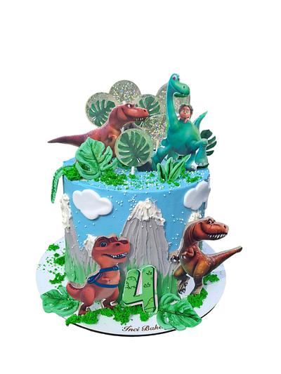Dino cake - Cake by Inci Bakery