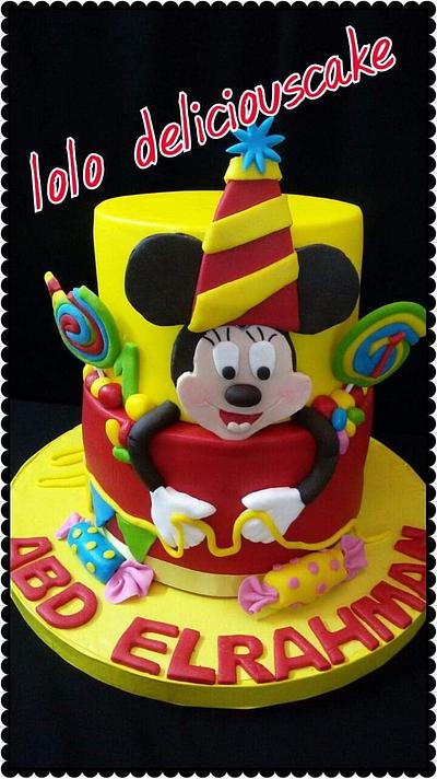 Mickey mouse birthday party - Cake by Lolodeliciouscake