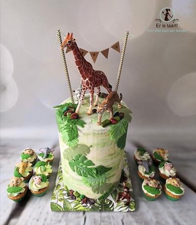 Jungle cake  - Cake by Wilma Olivier