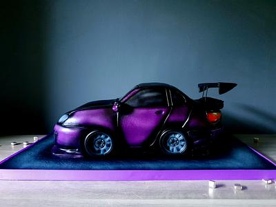 3D Car - Cake by Radoslava Kirilova (Radiki's Cakes)