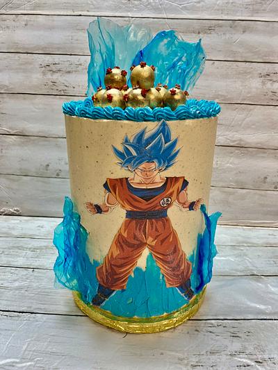 Dragon Ball Z cake - Cake by PeggyT