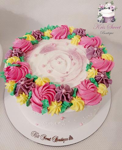 Flowers cakes - Cake by Kristina Mineva