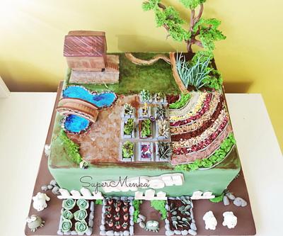 Bio farm - Cake by Stamena Dobrudzelieva