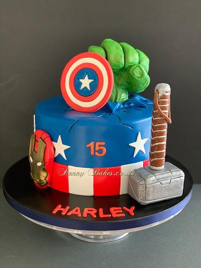 Avengers cake - Cake by Popsue