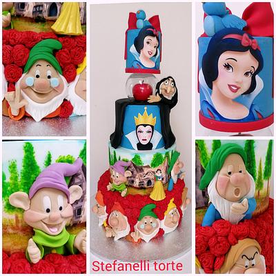 Snowhite and seven dwarf cake - Cake by stefanelli torte