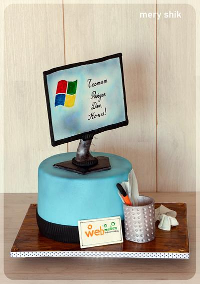 IT office cake - Cake by Maria Schick