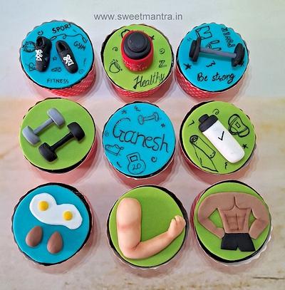 Workout cupcakes - Cake by Sweet Mantra Customized cake studio Pune