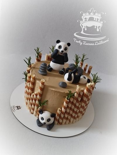 Panda cake - Cake by ZuzanaL