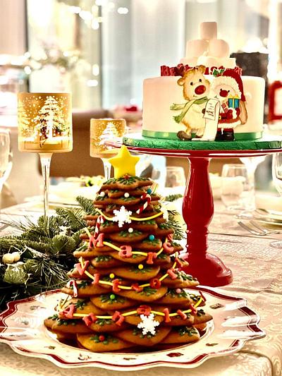 Christmas tree - Cake by Annette Cake design