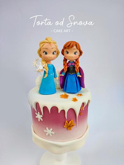 "Frozen" themed cake - Cake by Torta Od Snova