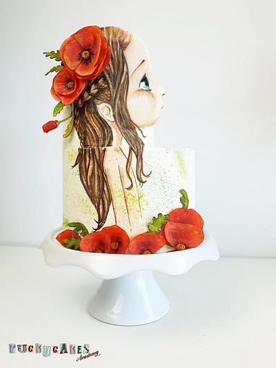  Poppy girl - Cake by Puckycakes