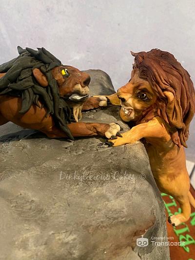 The Lion King cake - Cake by Dinkylicious Cakes