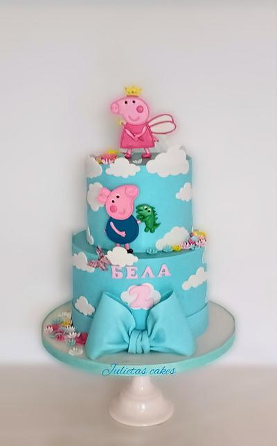 Peppa pig birthday cake - Cake by Julieta