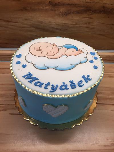 Baby boy - Cake by malinkajana
