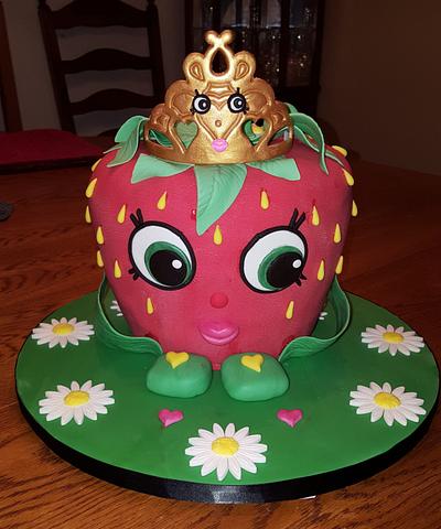 Strawberry Kiss Birthday Cake - Cake by Tammi