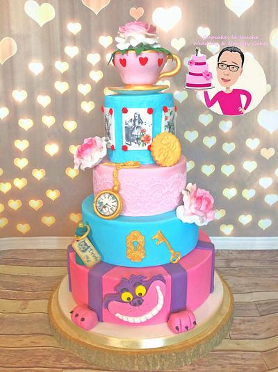 Alice in Wonderland cake - Cake by Cupcakes la louche wedding & novelty cakes